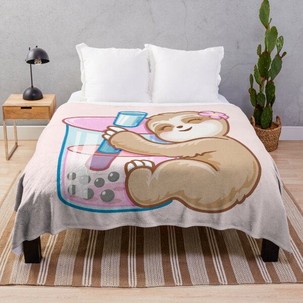 Item preview, Sloth Loves Boba Tea designed and sold by pablomendoza.