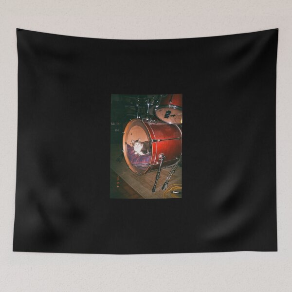 Item preview, Kitty at drums designed and sold by lady-insane.