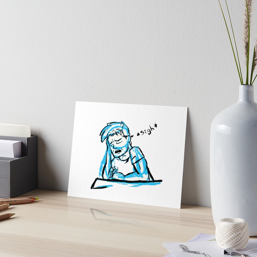 Item preview, Art Board Print designed and sold by JerryOfficial.