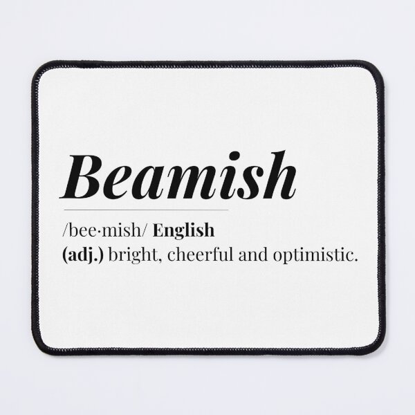 Item preview, Beamish Word Definition  designed and sold by Feather n'  Ink.