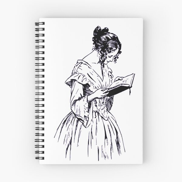 Item preview, Victorian Reader - White designed and sold by Timeknights.