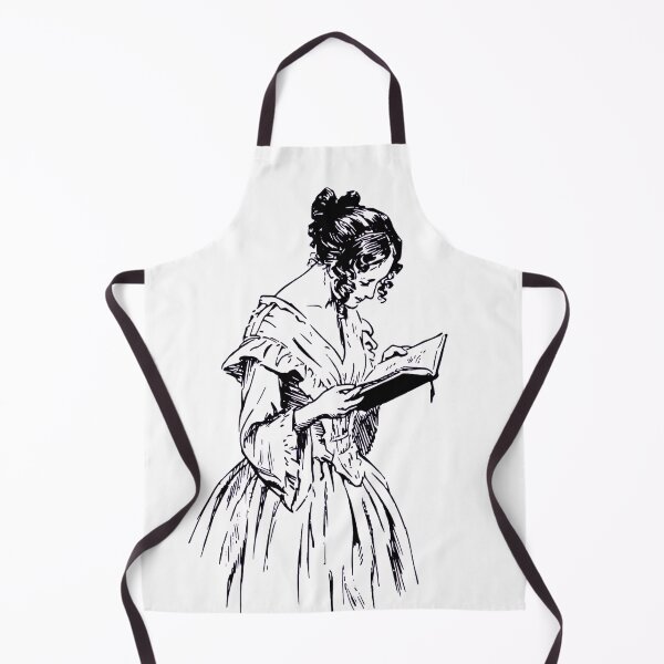 Item preview, Victorian Reader - White designed and sold by Timeknights.
