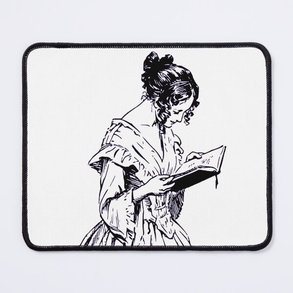Item preview, Victorian Reader - White designed and sold by Timeknights.