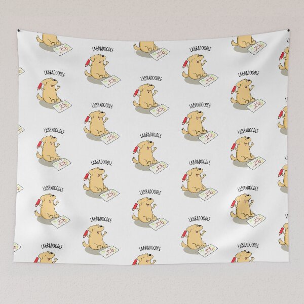 Item preview, Labradoodle Funny Labrador Dog Puns  designed and sold by punnybone.