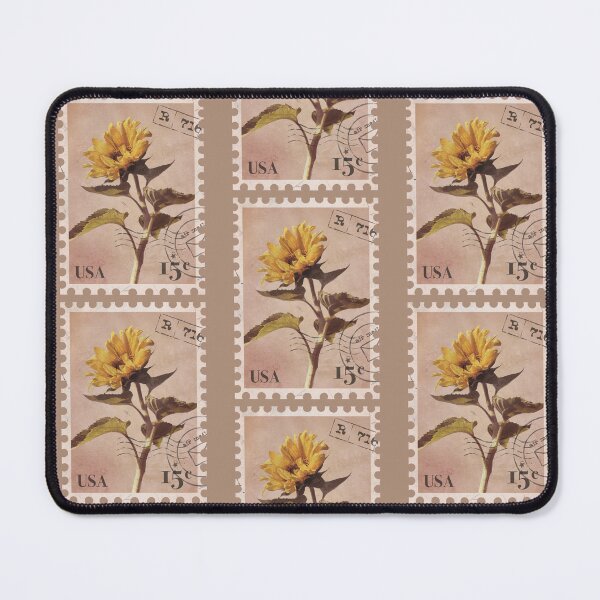 Item preview, Sunflower Stamp USA mail score designed and sold by iconking.