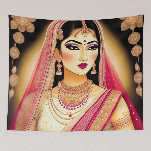 Item preview, Desi bride  designed and sold by Roxburylane.
