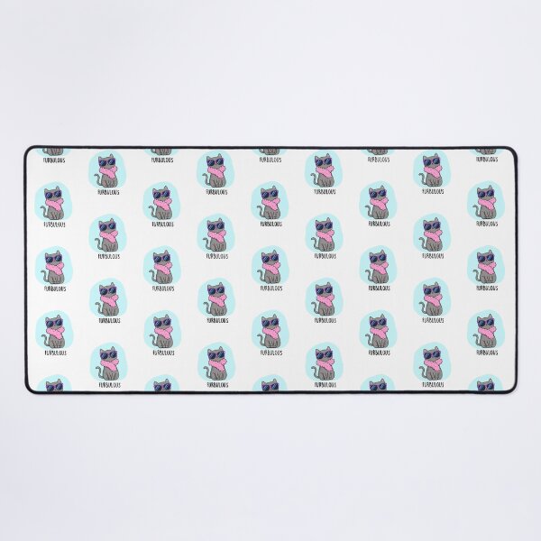 Item preview, Furbulous Funny Elegant Cat Puns designed and sold by punnybone.