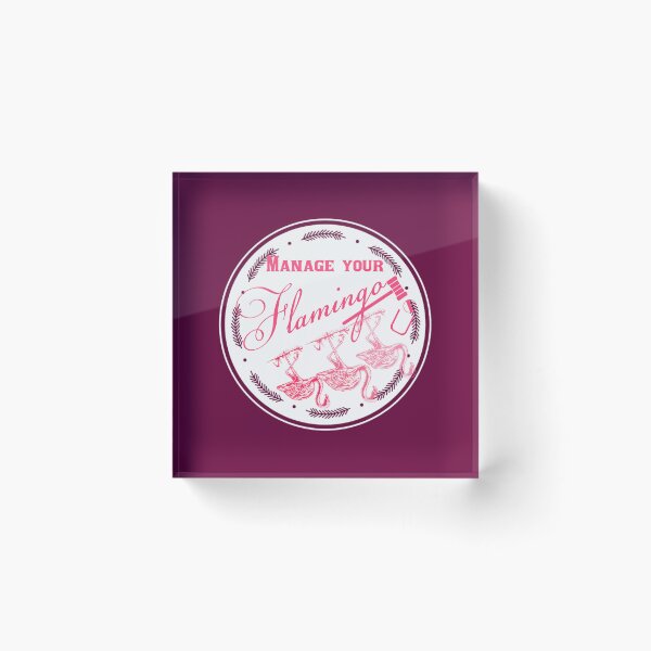 Item preview, Manage your flamingo  	 	 designed and sold by xoowjwyjx0.