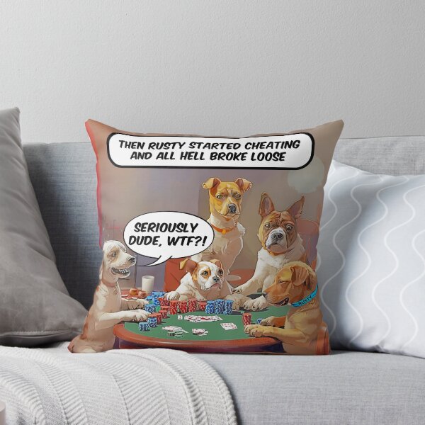 Item preview, Perros jugando al póker designed and sold by JakeMauiDesign.