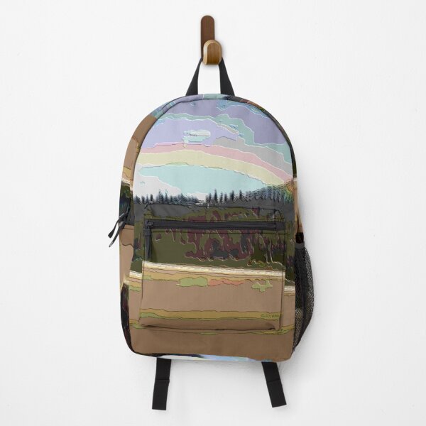 Item preview, Rainbow Over a Mountain in Alaska designed and sold by kristalcurt.