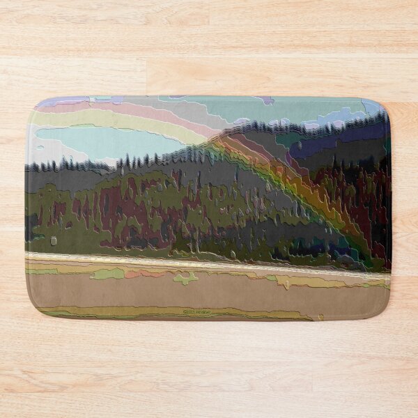 Item preview, Rainbow Over a Mountain in Alaska designed and sold by kristalcurt.