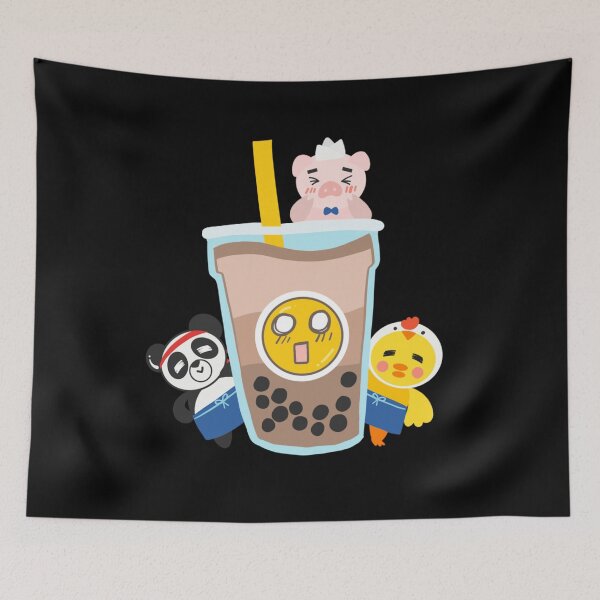 Item preview, Animal Boba Tea designed and sold by PB-Sandwich.