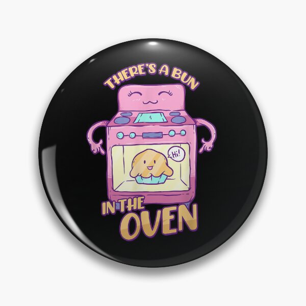 Item preview, Theres A Bun In The Oven designed and sold by NatalieLabrie.