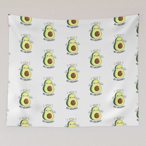 Item preview, Holy Guacamole Funny Avocado Puns  designed and sold by punnybone.