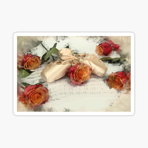 Item preview, Classical Ballet Music Watercolor designed and sold by 4Craig.