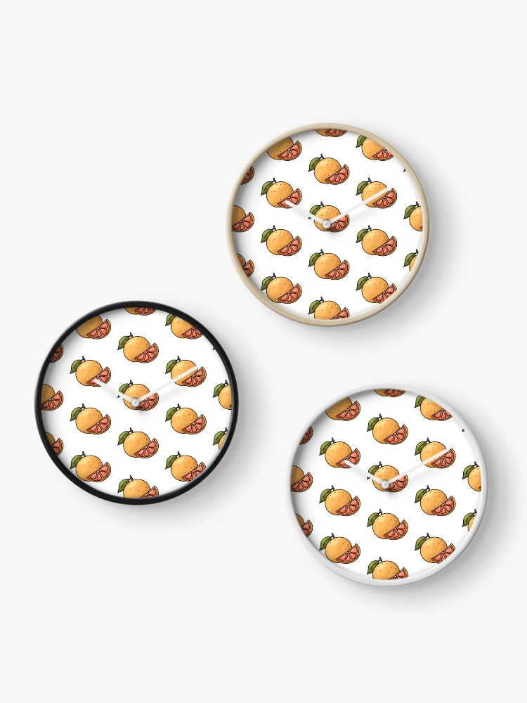 Thumbnail 3 of 4, Clock, Grapefruit designed and sold by Reeseworks.