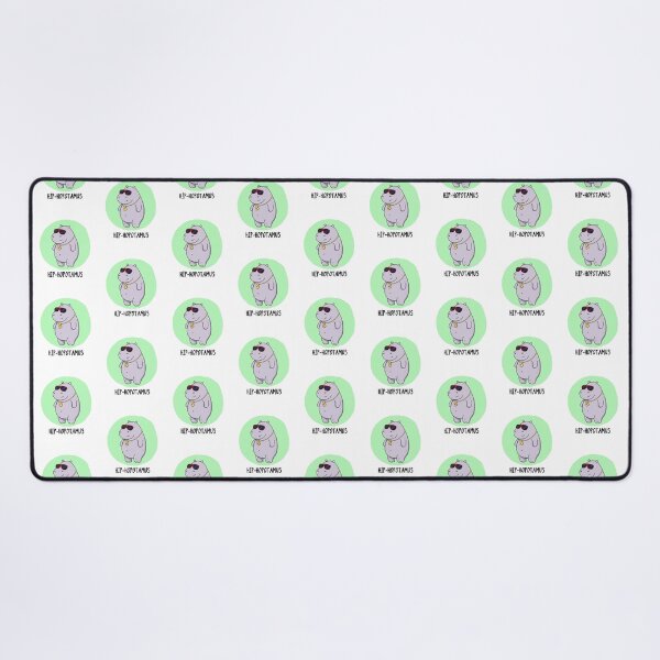Item preview, Hip-Hopotamus Funny Hippo Puns  designed and sold by punnybone.