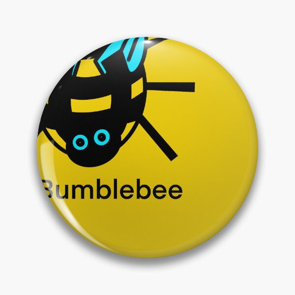 Item preview, A drawing of a bumblebee flying in the air. designed and sold by lukesubbby.