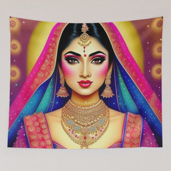 Item preview, Indian bride  designed and sold by Roxburylane.