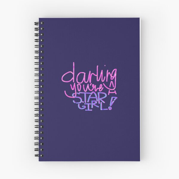 Item preview, darling, you're a stargirl graphic handwritten designed and sold by renmei-studios.