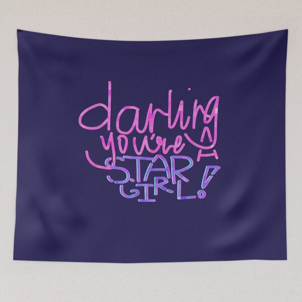Item preview, darling, you're a stargirl graphic handwritten designed and sold by renmei-studios.