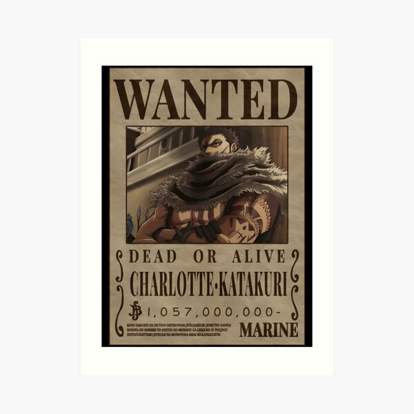 Charlotte Katakuri Wanted Poster