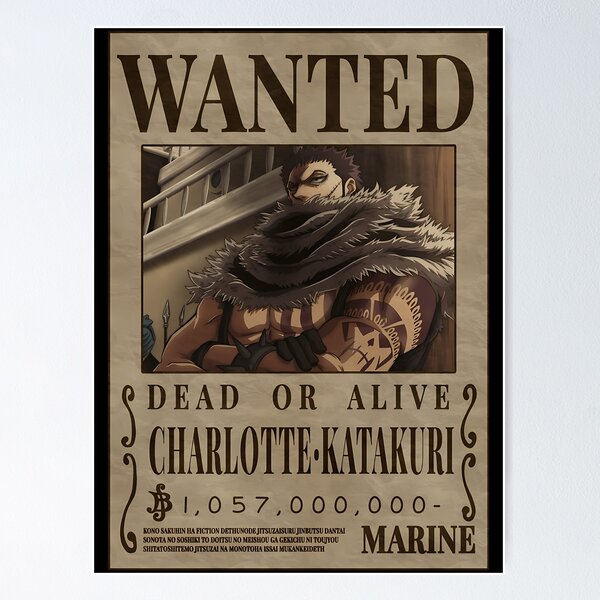 Charlotte Katakuri Wanted Poster