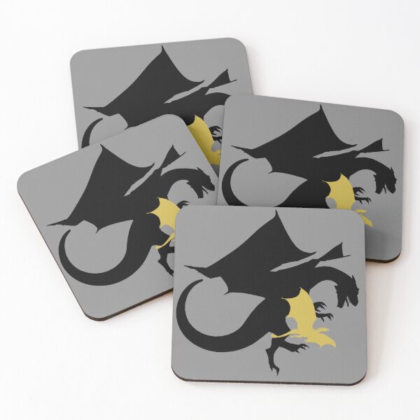 Item preview, Fourth Wing - Tairn & Andarna Silhouette  designed and sold by Rachey Reads.