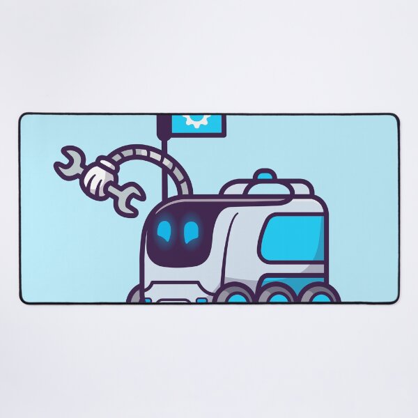 Item preview, Cute Robot Service - Cartoon Vector Icon Illustration designed and sold by hjian8219.