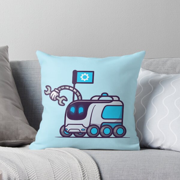 Item preview, Cute Robot Service - Cartoon Vector Icon Illustration designed and sold by hjian8219.