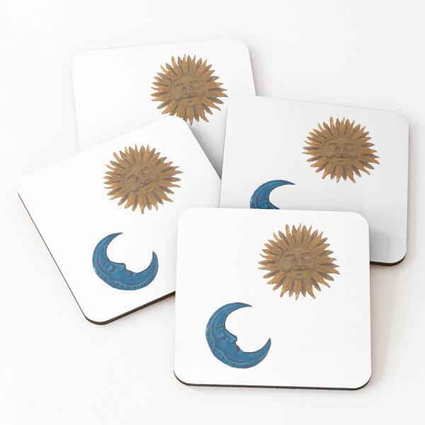 Item preview, the moon and the sun designed and sold by Mooki-.