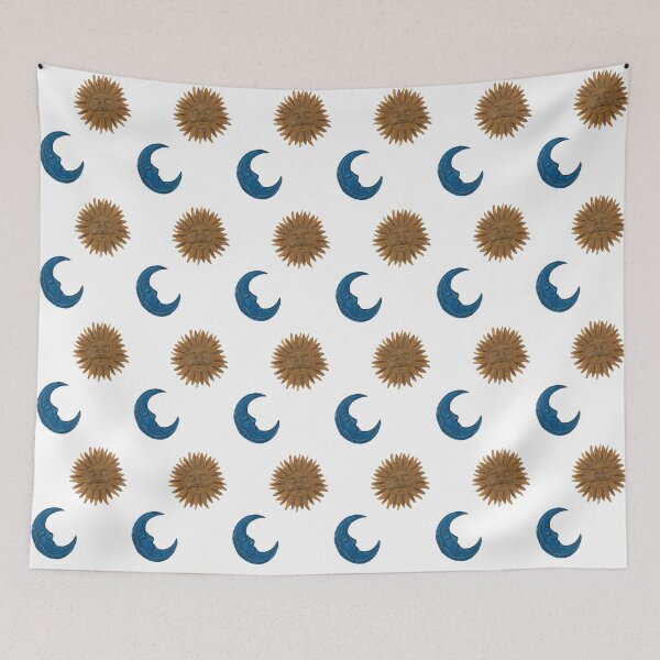 Item preview, the moon and the sun designed and sold by Mooki-.