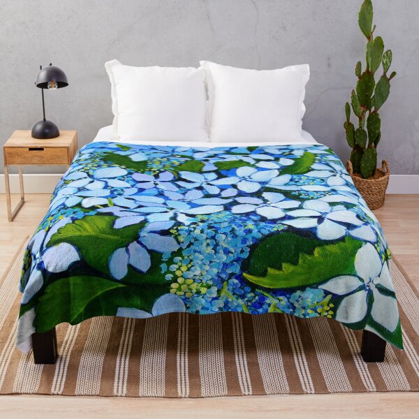 Item preview, blue hydrangeas designed and sold by marlene veronique holdsworth.