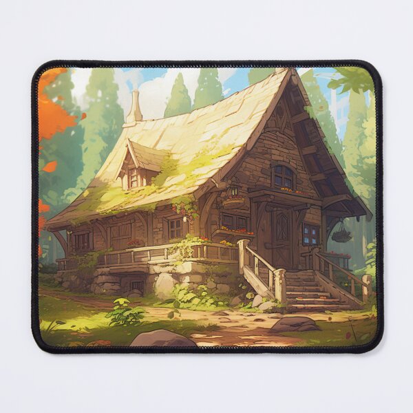 Item preview, Log cabin in a maple forest 2 designed and sold by AI-G-I-.