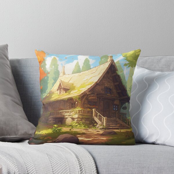 Item preview, Log cabin in a maple forest 2 designed and sold by AI-G-I-.