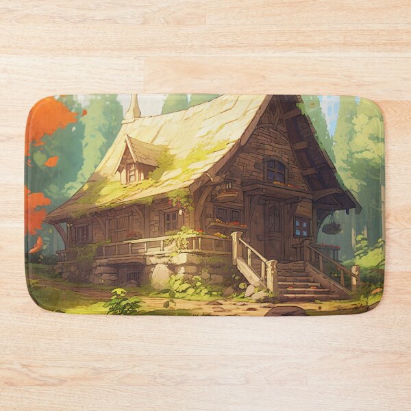 Item preview, Log cabin in a maple forest 2 designed and sold by AI-G-I-.