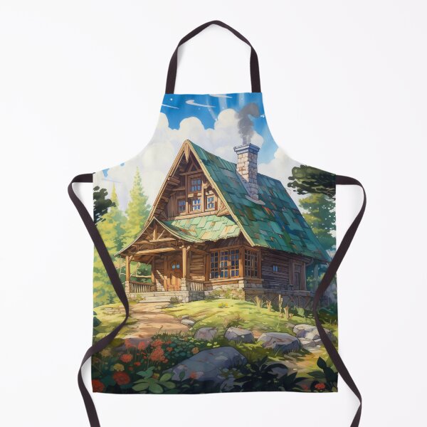 Item preview, Log cabin in a forest 4 designed and sold by AI-G-I-.
