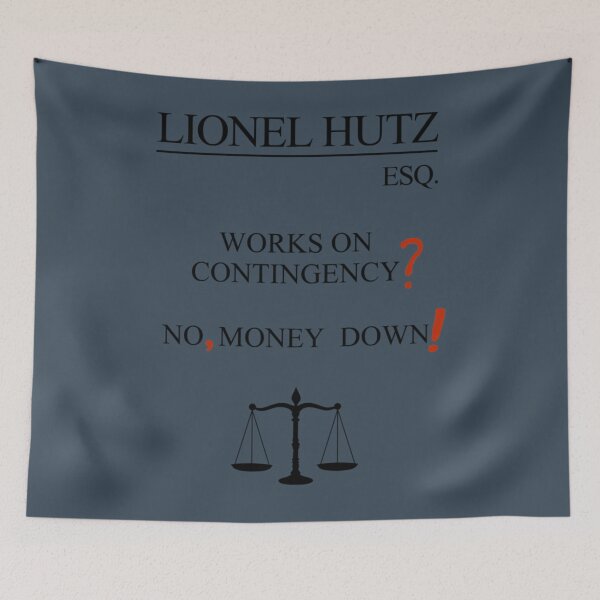 Item preview, Lionel Hutz Card   	 designed and sold by snnzkpommxx24.