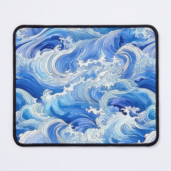 Item preview, japanese wave pattern designed and sold by normal-design.