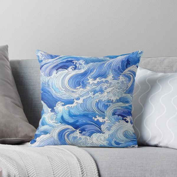 Item preview, japanese wave pattern designed and sold by normal-design.