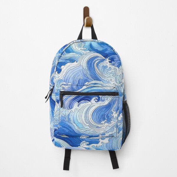 Item preview, japanese wave pattern designed and sold by normal-design.
