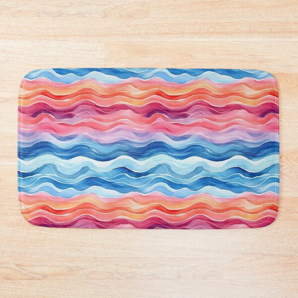 Item preview, colorful wave pattern designed and sold by normal-design.