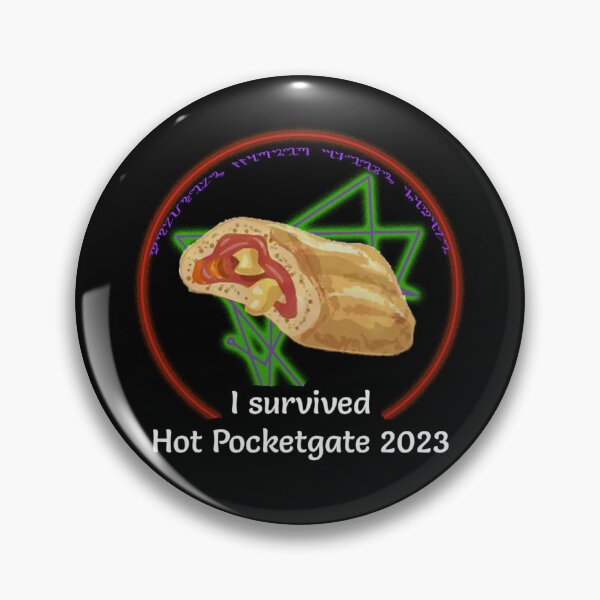 Aperçu de l'œuvre J'ai survécu à Hot Pocketgate 2023 créée et vendue par ThanSwagger.