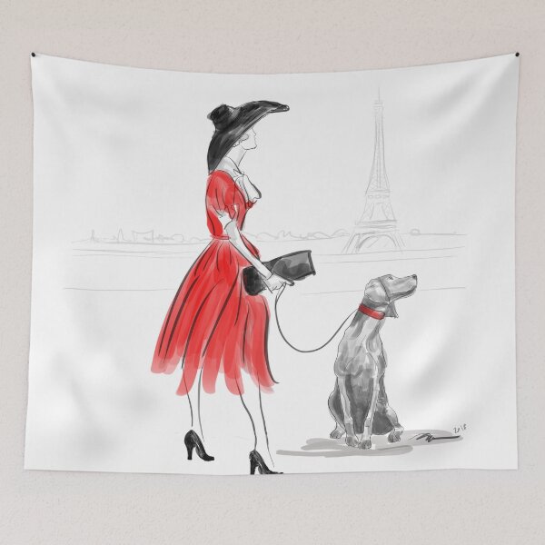 Item preview, WEIMARANER IN PARIS  designed and sold by bluweim.