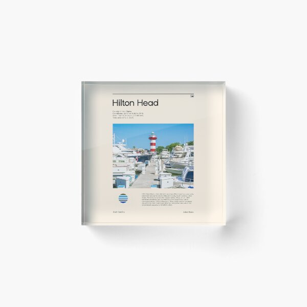 Item preview, Visit Hilton Head Island (Travel poster) designed and sold by RabbitK.