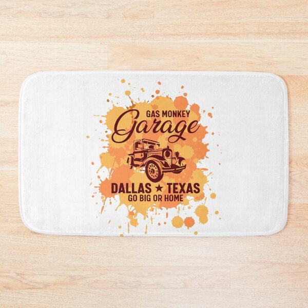 Item preview, Gas Monkey Splash Texas,Vintage Car Gas Monkey Garage T-Shirt, Dallas Texas Automotive Tee, Go Big or Home Shirt, Retro Vehicle Graphic Top, Unisex Apparel designed and sold by Bert Englefield.