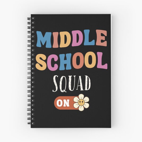 Item preview, Retro Middle School Squad Groovy Vintage First Day Of School designed and sold by CoolCreative.