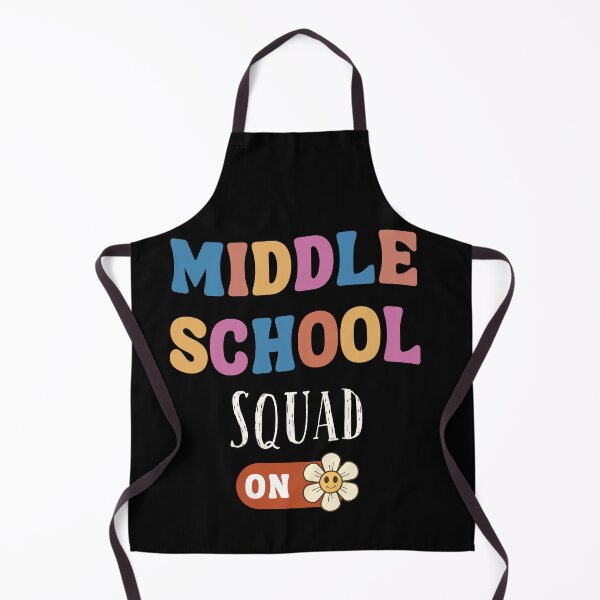 Item preview, Retro Middle School Squad Groovy Vintage First Day Of School designed and sold by CoolCreative.