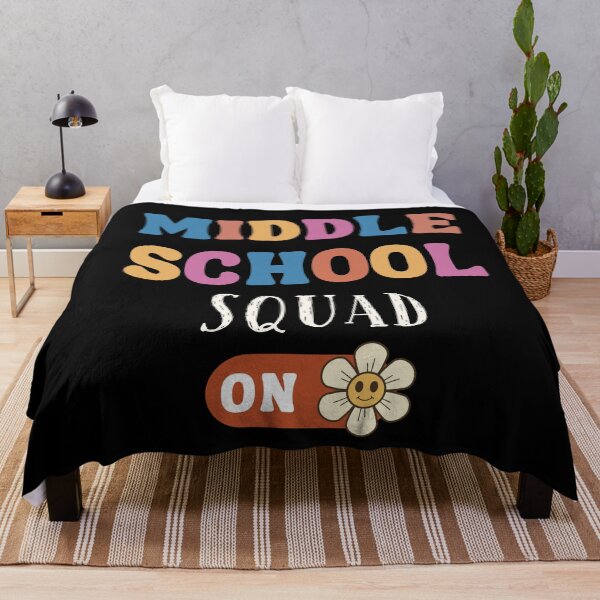 Item preview, Retro Middle School Squad Groovy Vintage First Day Of School designed and sold by CoolCreative.