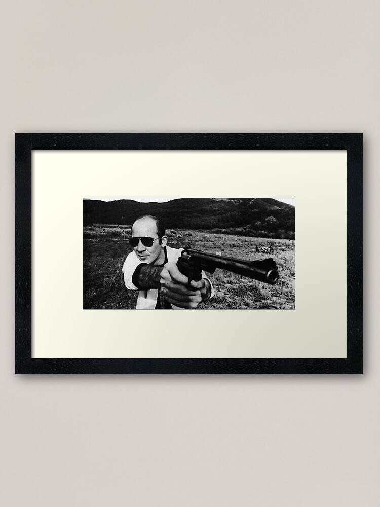 Alternate view of Hunter Framed Art Print